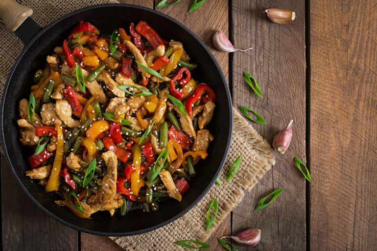 Chicken Almond Stir Fry - Ask Dr. Ernst