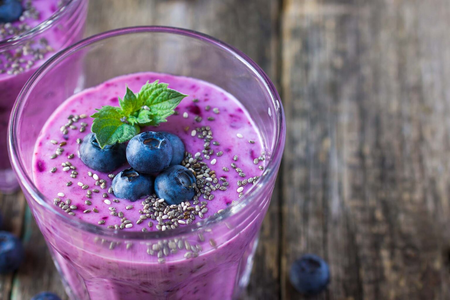 Fresh Blueberry Protein Smoothie Ask Dr Ernst